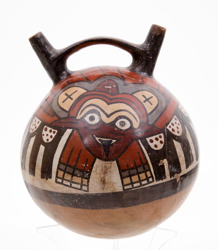 Nasca Double-Spout Bottle