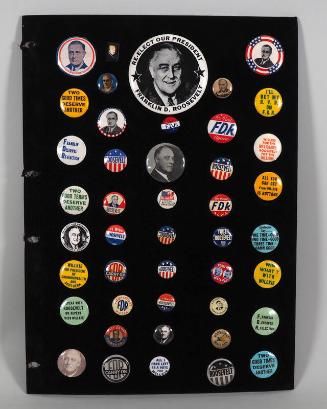 Album of 1940 Campaign Buttons