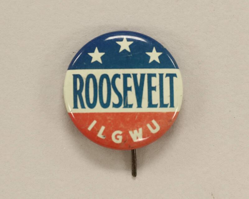 Roosevelt Campaign Button, 1940