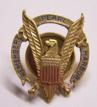 Remember Pearl Harbor Lapel Stud