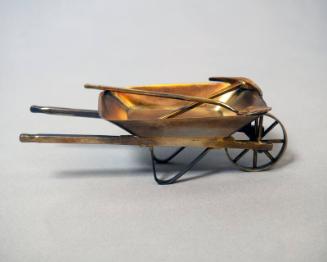Wheelbarrow and Tools Miniature