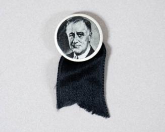 Franklin D. Roosevelt Commemorative Button