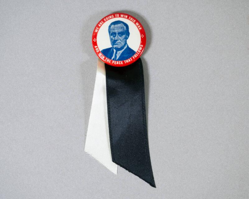 Franklin D. Roosevelt Commemorative Button