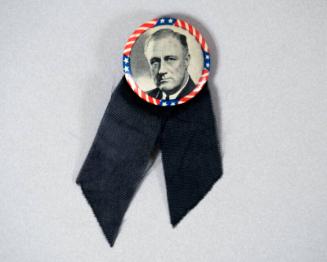 Franklin D. Roosevelt Commemorative Button