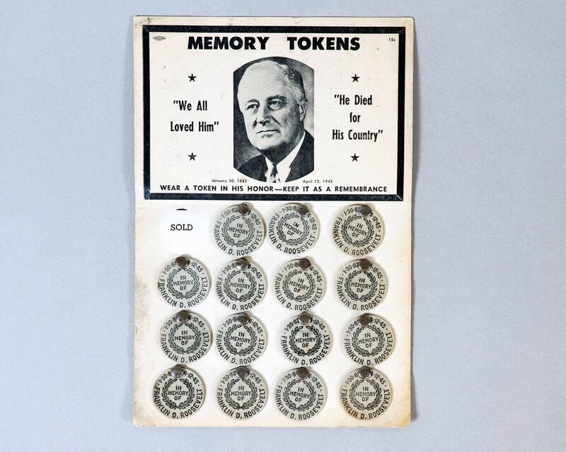 Franklin D. Roosevelt Commemorative Tokens