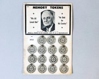 Franklin D. Roosevelt Commemorative Tokens