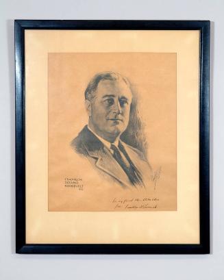Roosevelt Campaign Print, 1932