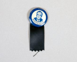 Franklin D. Roosevelt Commemorative Button