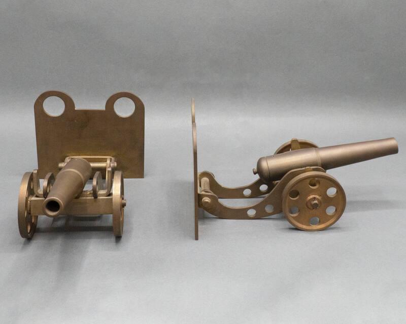 Cannon Bookends