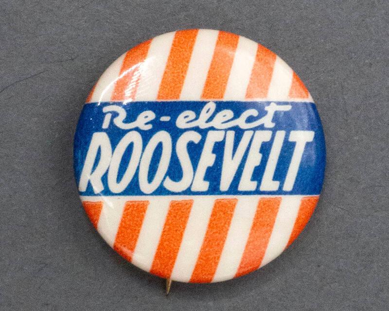 Roosevelt Campaign Button, 1944