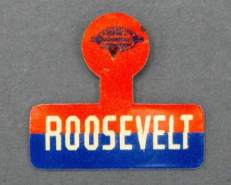Roosevelt Campaign Lapel Tab, 1944