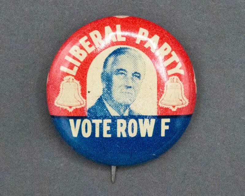 Roosevelt Campaign Button, 1944
