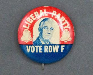 Roosevelt Campaign Button, 1944