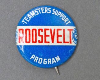 Roosevelt Campaign Button, 1944