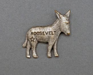Roosevelt Campaign Pin, 1944