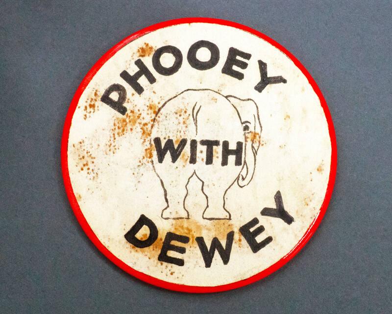 Roosevelt Campaign Button, 1944
