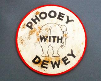 Roosevelt Campaign Button, 1944