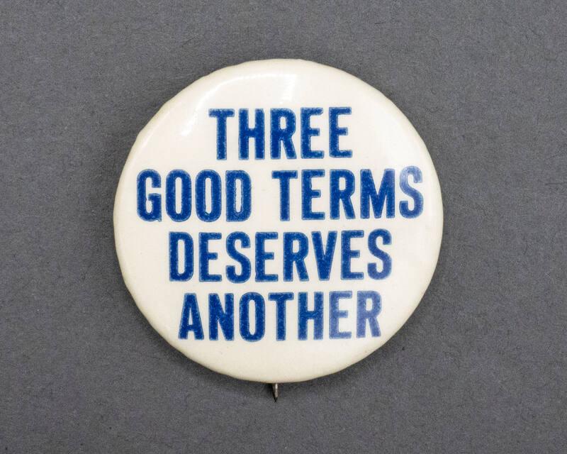 Roosevelt Campaign Button, 1944