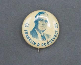 Roosevelt Campaign Button, 1944