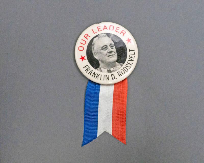 Roosevelt Campaign Button, 1944
