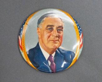 Roosevelt Campaign Button, 1944