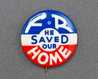 Roosevelt Campaign Button, 1944