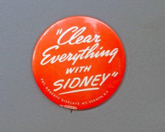 Anti-Roosevelt Campaign Button, 1944