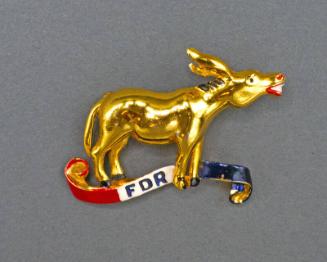 Roosevelt Campaign Pin, ca. 1944