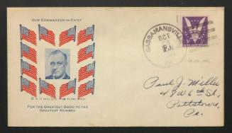 Roosevelt Campaign Stamp Cover
