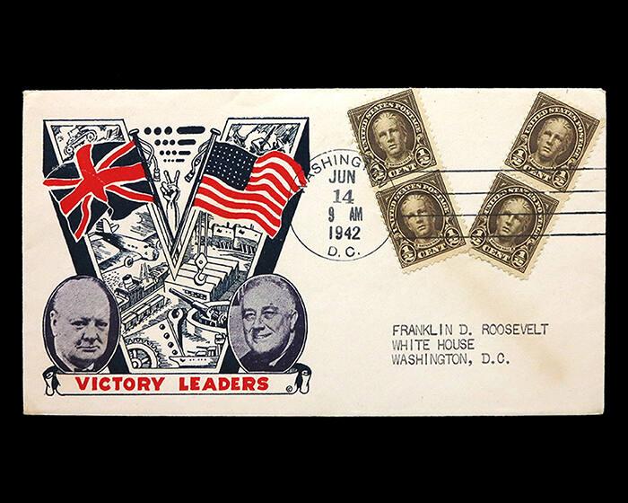 Victory Leaders Commemorative Cover