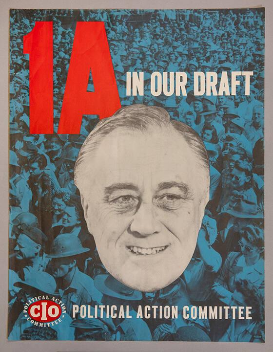 Roosevelt Campaign Poster, 1944