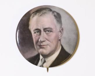 Roosevelt Campaign Button, 1936