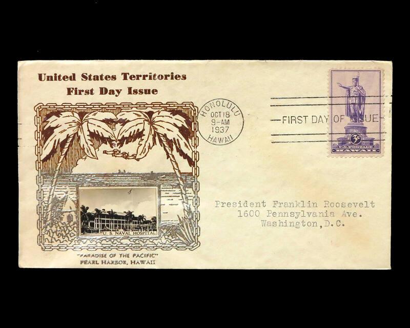 3¢ Statue of Kamehameha I U.S. First Day Cover