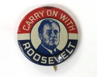 Roosevelt Campaign Button, 1940