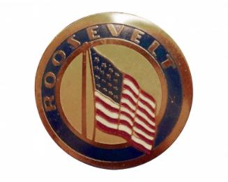Roosevelt Campaign Button, 1940