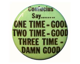 Roosevelt Campaign Button, 1940