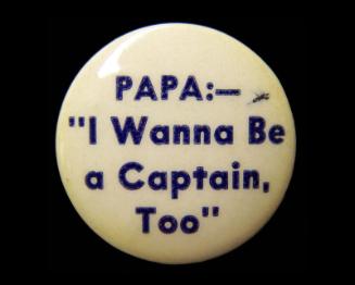 Anti-Roosevelt Campaign Button, 1940