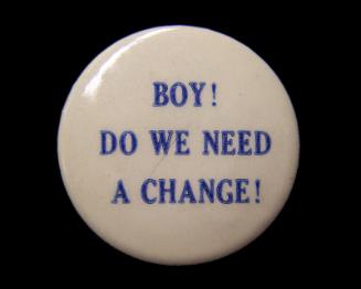 Anti-Roosevelt Campaign Button, 1940