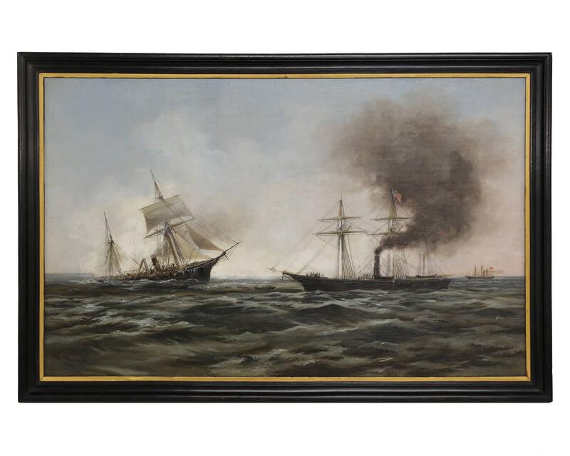 USS Kearsarge Sinking the Alabama