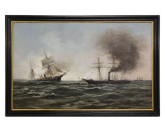 USS Kearsarge Sinking the Alabama
