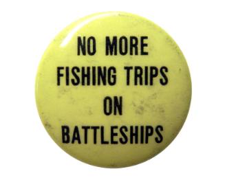 Anti-Roosevelt Campaign Button, 1940