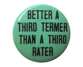 Roosevelt Campaign Button, 1940