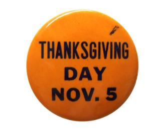 Anti-Roosevelt Campaign Button, 1940