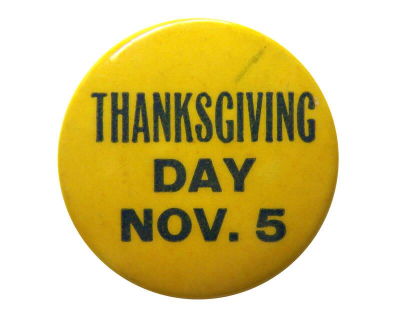 Anti-Roosevelt Campaign Button, 1940