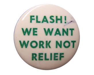 Anti-Roosevelt Campaign Button, 1940