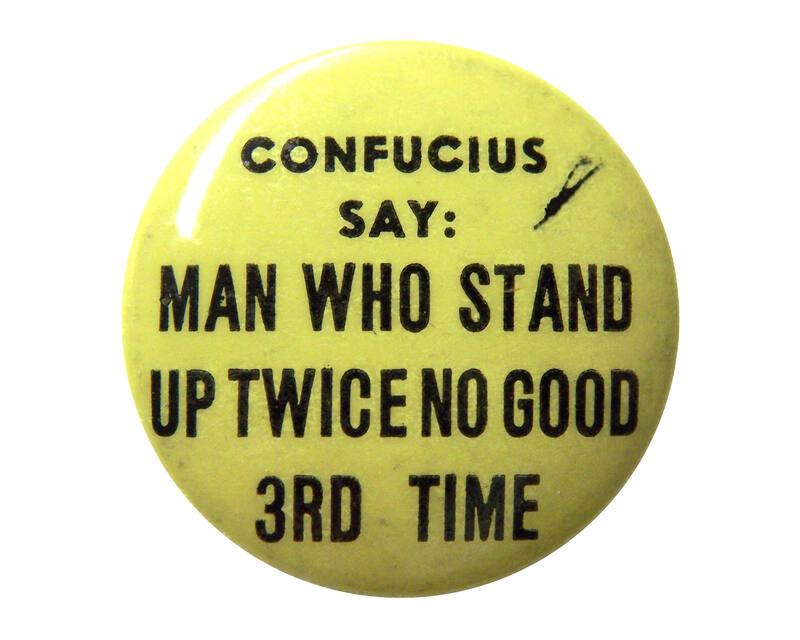 Anti-Roosevelt Campaign Button, 1940