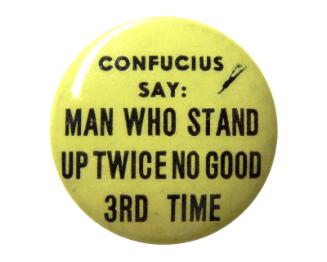 Anti-Roosevelt Campaign Button, 1940