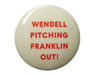 Willkie Campaign Button, 1940