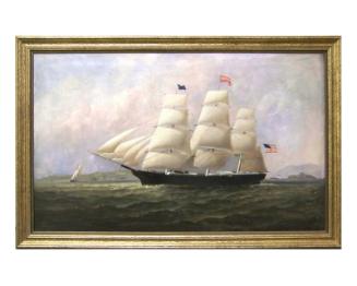 Sailing Ship Screamer Painting