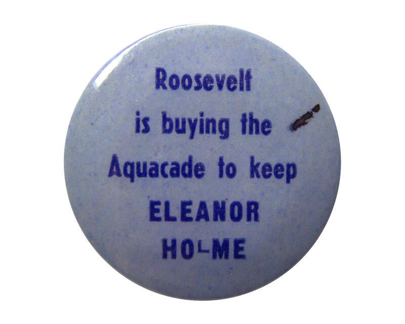 Anti-Roosevelt Campaign Button, 1940